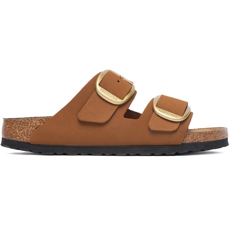 Pantoletten Birkenstock Arizona Big Buckle 1032989 Hellbraun