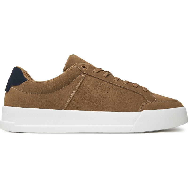 Sneakers Tommy Hilfiger Th Court Summer Suede FM0FM05517 Braun