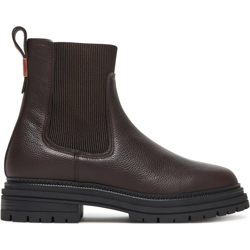 Klassische Stiefeletten Tommy Hilfiger FW0FW08771 Braun