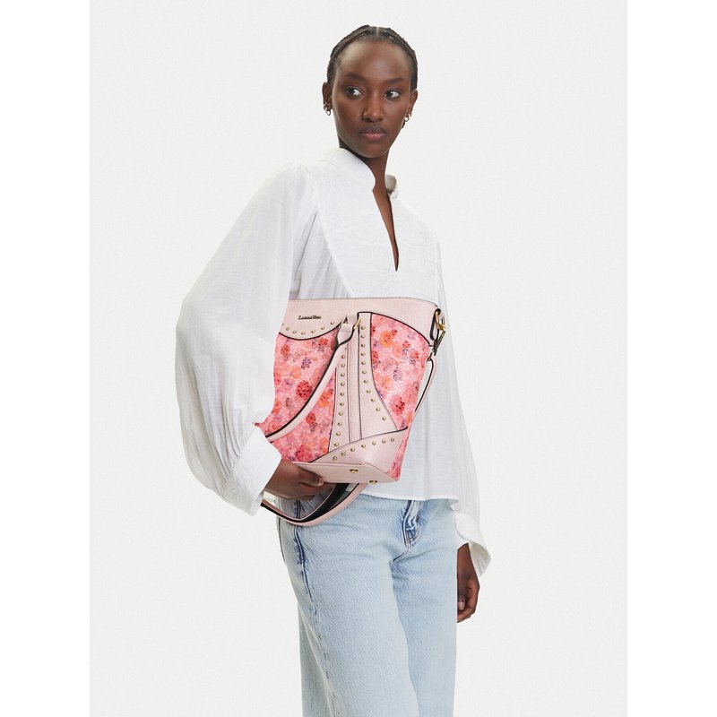 Handtasche Laura Vita Amber 02 Rosa