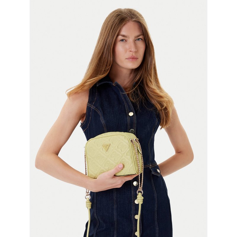 Handtasche Guess Adelasia HWQL96 58140 Gelb