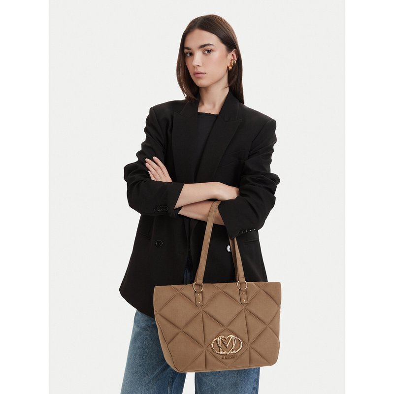 Handtasche LOVE MOSCHINO JC4312PP0NKE0105 Dunkelbeige