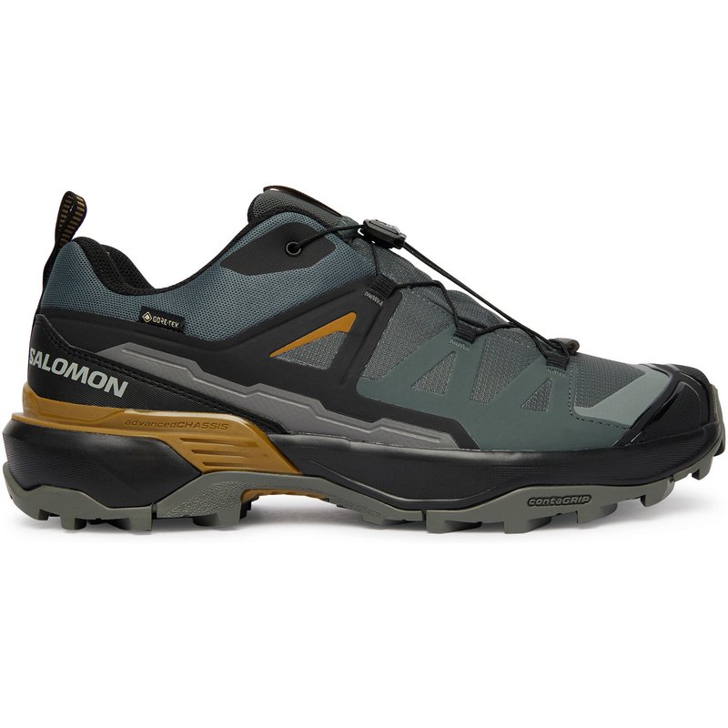 Trekkingschuhe Salomon X Ultra 360 Gtx L49101700 Grün