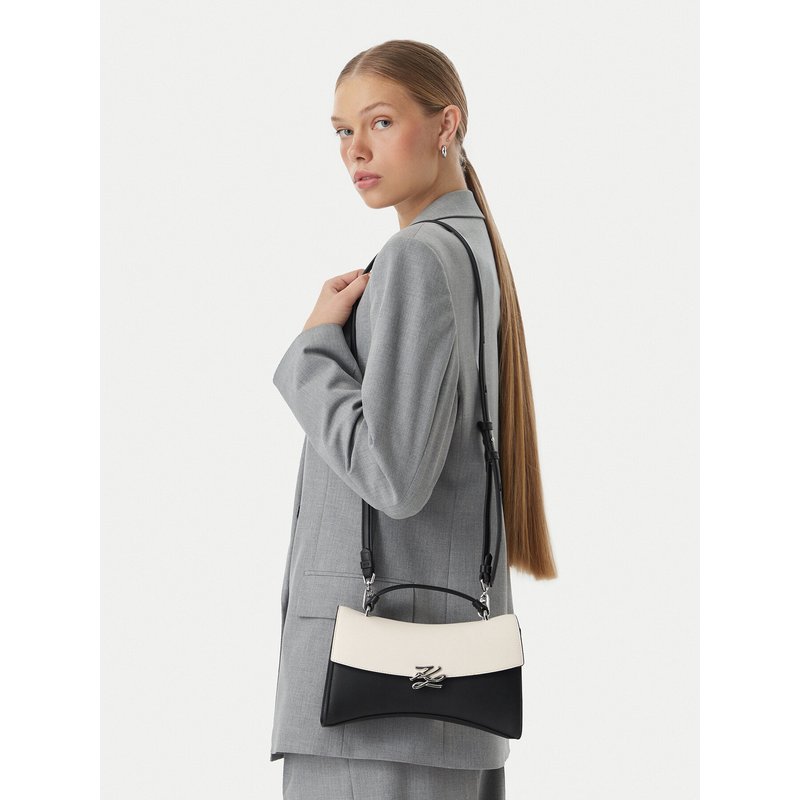 Handtasche KARL LAGERFELD B3W30317 Schwarz