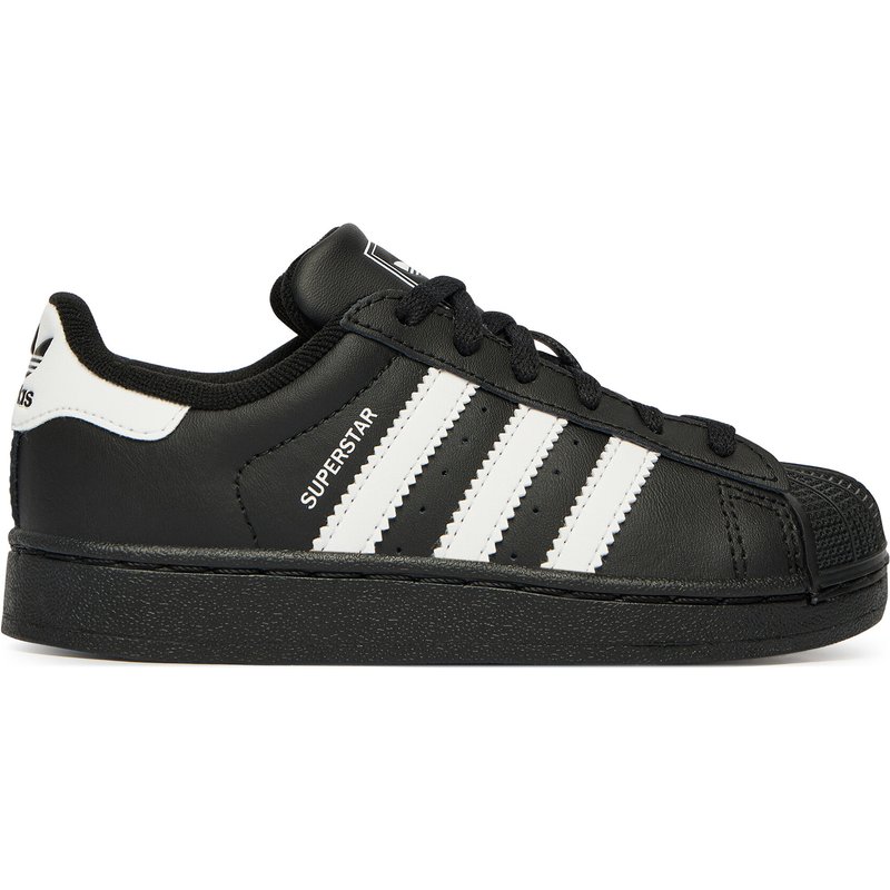 Sneakers adidas Superstar II C JH9981 Schwarz