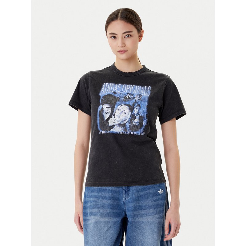 adidas T-Shirt 20th Century Fox Disney JX1278 Schwarz Regular Fit