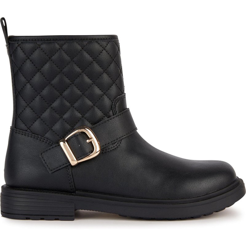 Stiefel Geox J Eclair Girl J369QI 000BC C9999 M Schwarz