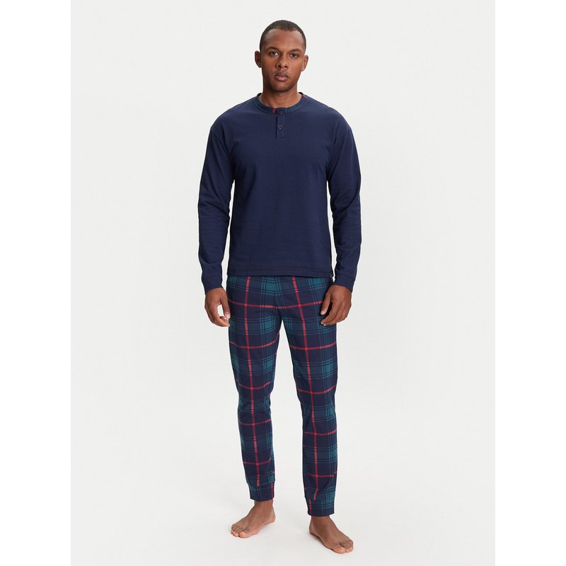 United Colors Of Benetton Pyjama 37MW4P02N Dunkelblau Regular Fit