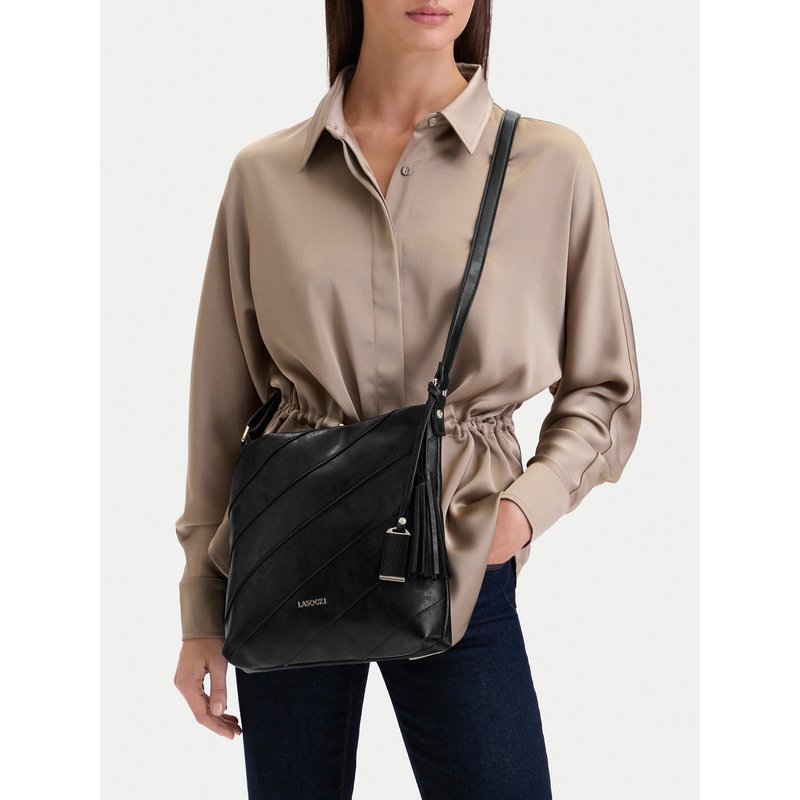 Handtasche Lasocki CEO-LSK-L-029-10 Schwarz