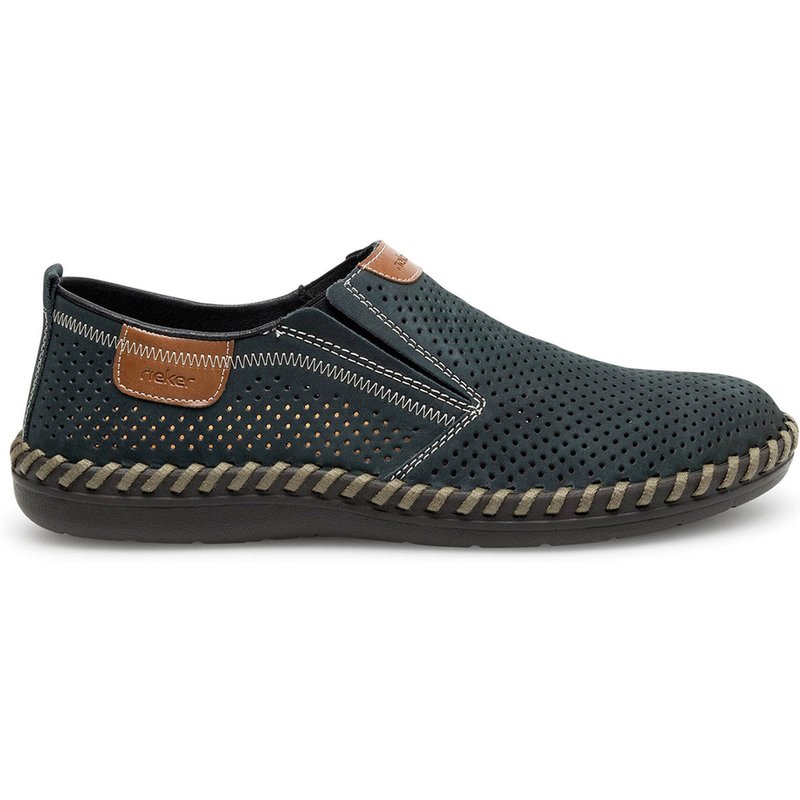 Halbschuhe Rieker B2465-14 Blau