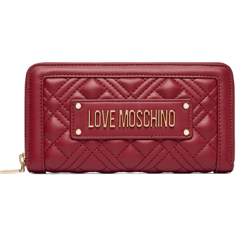 Geldbörse LOVE MOSCHINO JC5600PP1PLA0552 Dunkelrot