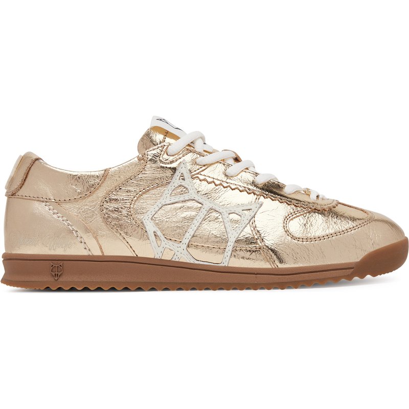 Sneakers Naked Wolfe Exposure Crinkle Goldfarben