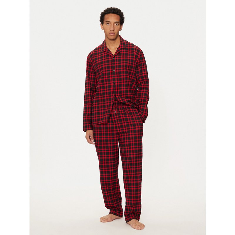 Hugo Pyjama 50534200 Rot Relaxed Fit