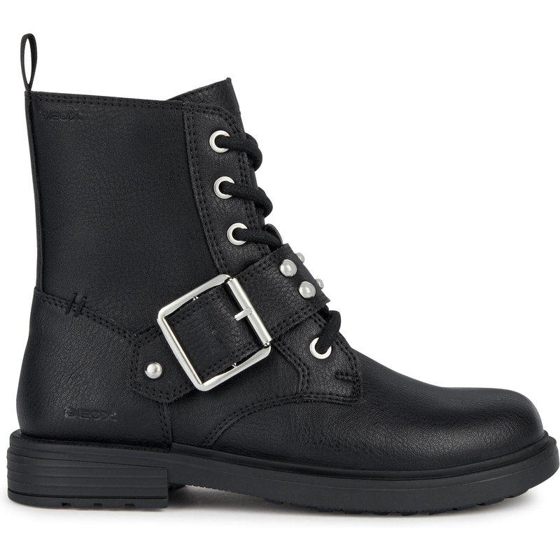 Stiefeletten Geox Jr Eclair J369QD 000BU C9999 D Schwarz