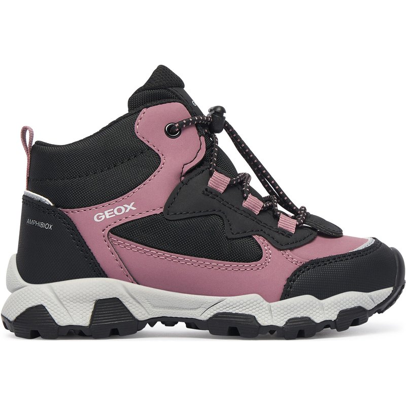 Schnürschuhe Geox J Magnetar G. B Abx J464LB 050FU C9321 M Dunkelrosa
