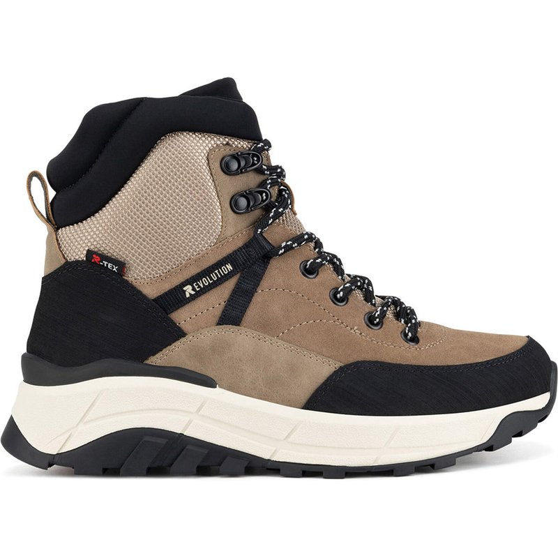 Schnürschuhe Rieker Revolution Lifestyle W0072-64 Beige