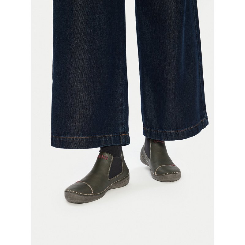 Klassische Stiefeletten Rieker 52590-54 Khakifarben