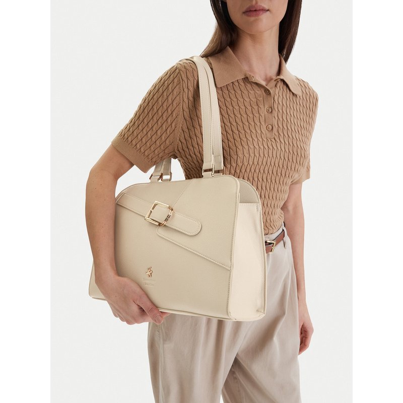 Handtasche Beverly Hills Polo Club CEO-BHPC-C-006-09 Écru