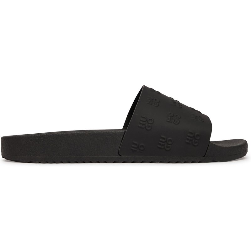 Pantoletten HUGO Timeln 50563684 Schwarz