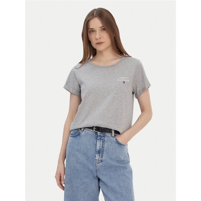 Tommy Hilfiger T-Shirt UW0UW04525 Grau Regular Fit