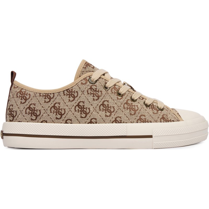 Sneakers aus Stoff Guess FMJCLI FAL12 Beige