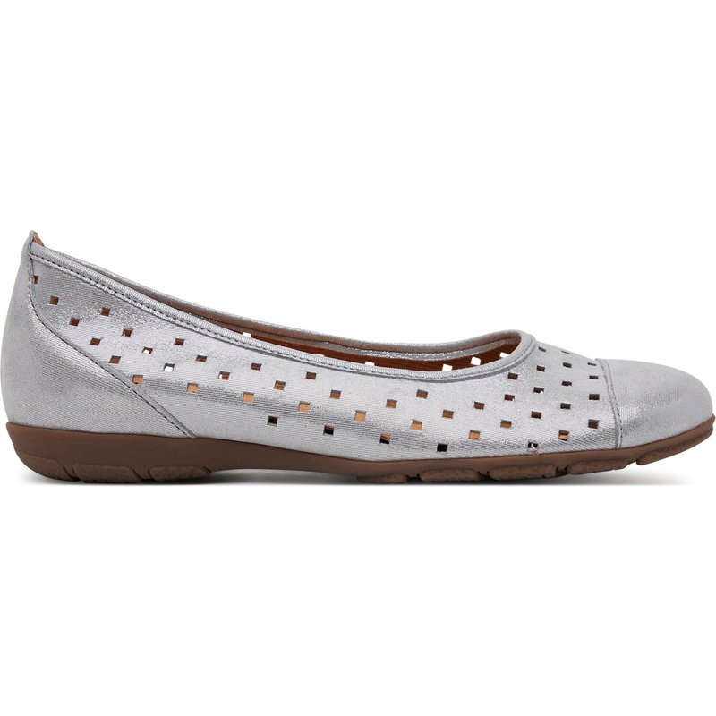 Ballerinas Gabor 64.169.61 Silberfarben