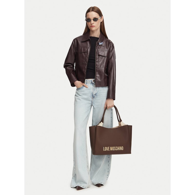 Handtasche LOVE MOSCHINO JC4107PP1PKD0300 Braun