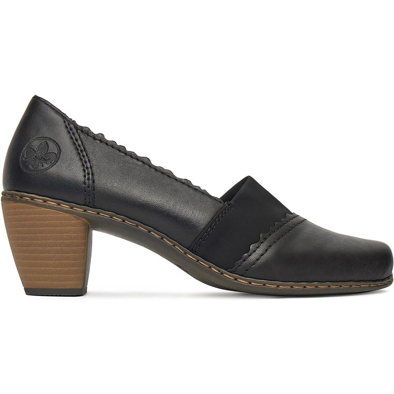 Halbschuhe Rieker 40911-00 Schwarz
