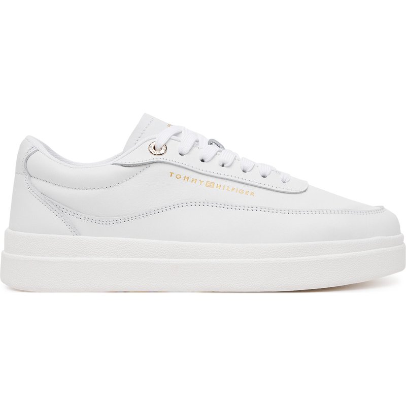 Sneakers Tommy Hilfiger Modern Court Sneaker Lthr FW0FW08800 Weiß