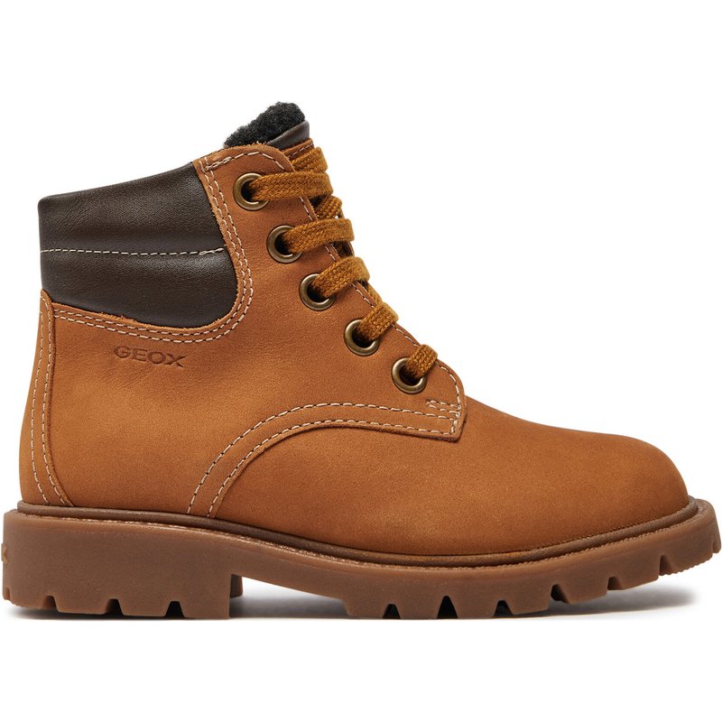 Schnürstiefeletten Geox J Shaylax B. B J46FAB 032BC C0930 M Braun