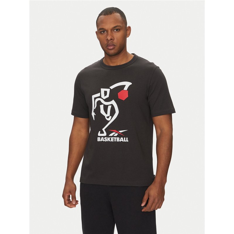 Reebok T-Shirt 100218839 Schwarz Regular Fit