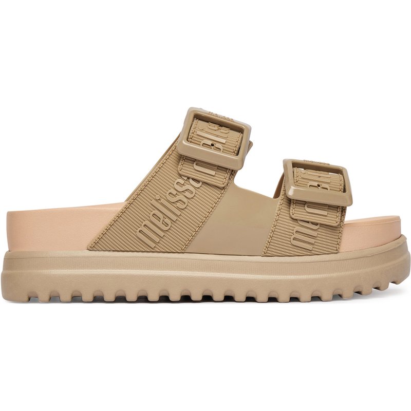Pantoletten Melissa Melissa Cozy M Lover Platform Ad 35977 Beige