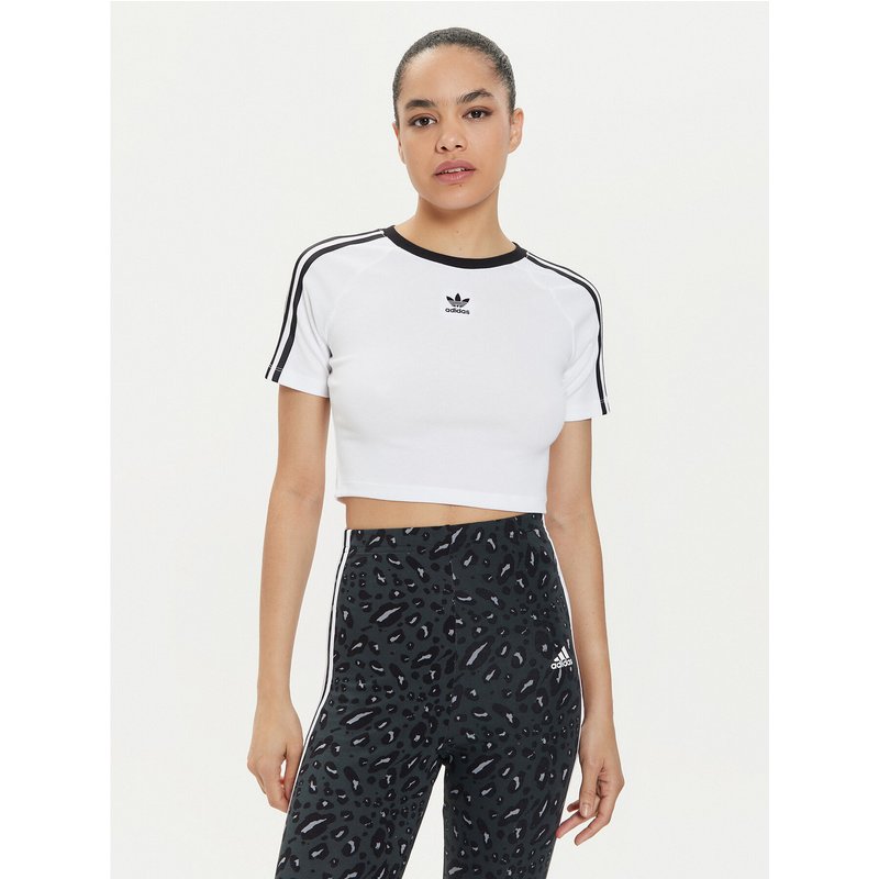 adidas T-Shirt 3-Stripes Baby IP0662 Weiß Slim Fit