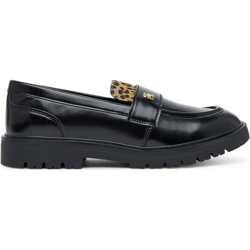 Halbschuhe Tommy Hilfiger Low Cut Shoe T3A4-34010-1850 Schwarz