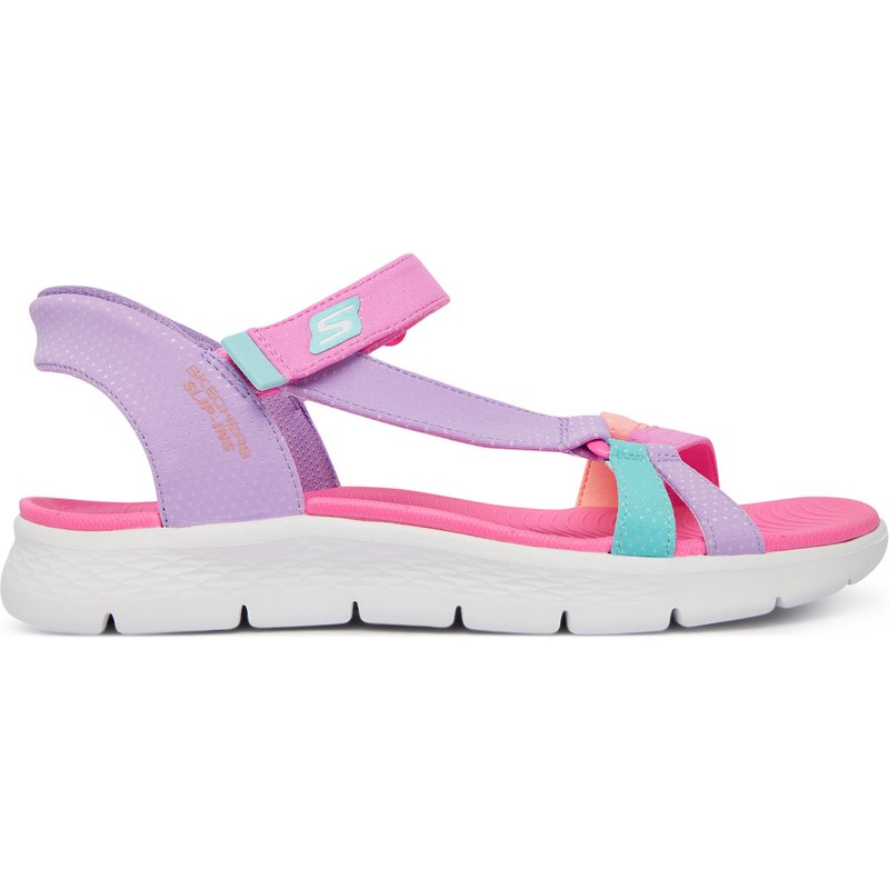 Sandalen Skechers Slip-Ins: Go Walk Flex Sandal - Lots Of Sol 303028L/MLT Violett
