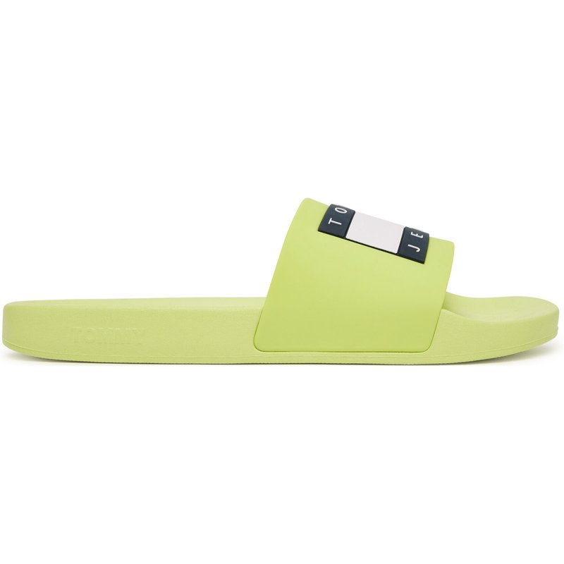 Pantoletten Tommy Jeans Tommy Jeans Pool Slide Ess EM0EM01191 Gelb