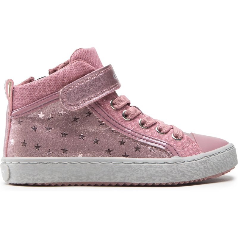 Sneakers aus Stoff Geox J Kalispera G. I J744GI 0DHAJ C8006 S Rosa