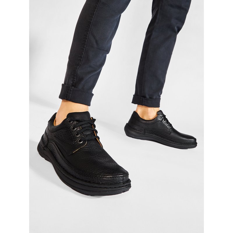 Halbschuhe Clarks Nature Three 203390087 Schwarz