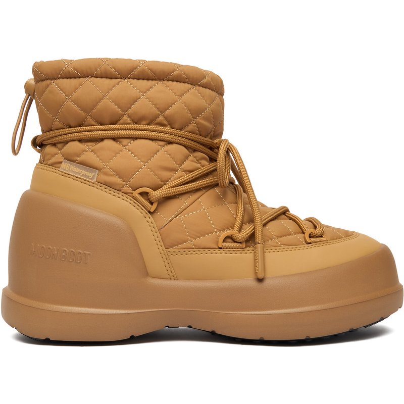 Schneeschuhe Moon Boot Mb Mezzaluna Quilted Mid Wp 80D2500020 Braun