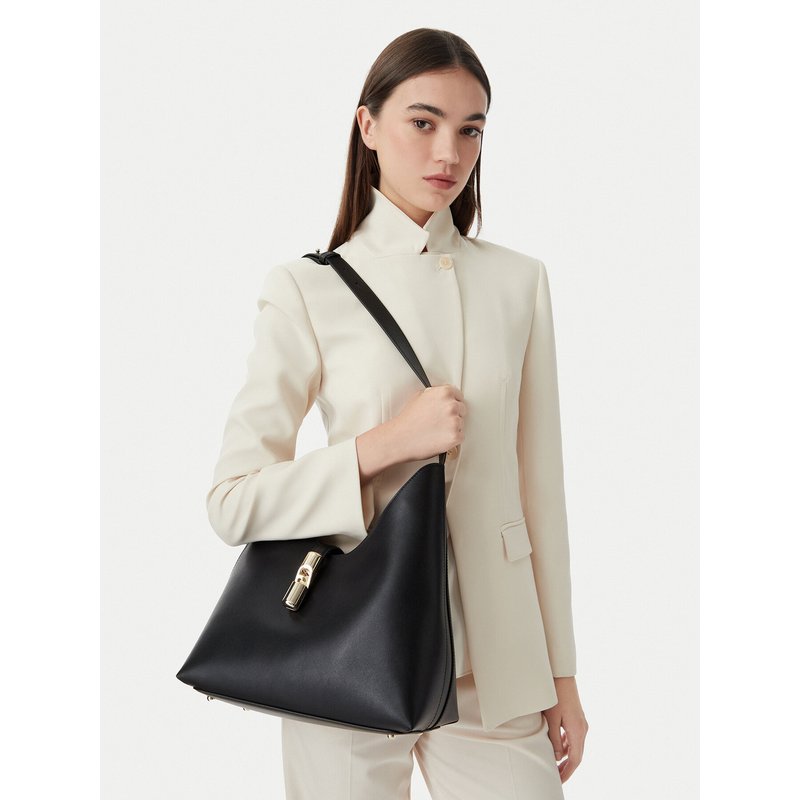 Handtasche Furla Goccia M WB01499 BX3104 CN O6000 Schwarz
