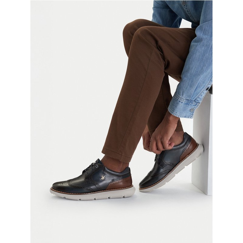Halbschuhe Beverly Hills Polo Club EO-GRAD-11 MB Dunkelblau