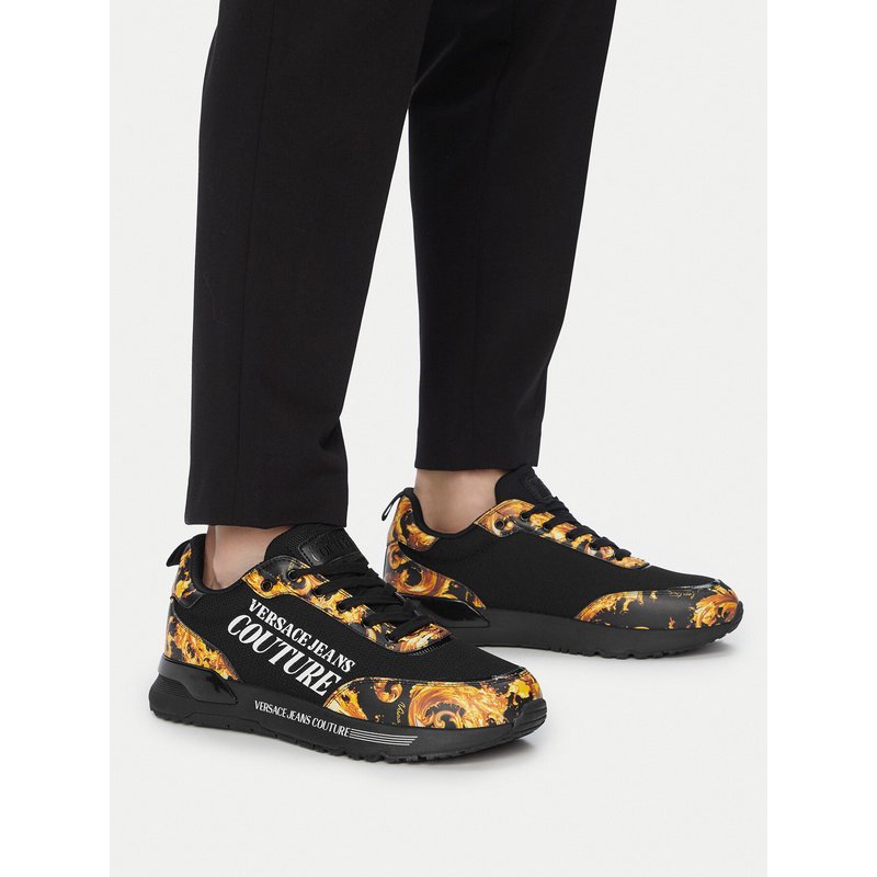 Sneakers Versace Jeans Couture 80YA3SA5 Schwarz