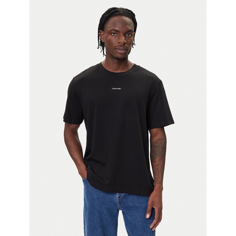 Calvin Klein T-Shirt LV04LC241G Schwarz Regular Fit