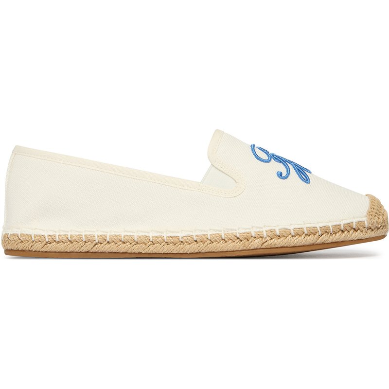 Espadrilles Tommy Hilfiger Th Script Summer Espadrille FW0FW09240 Weiß