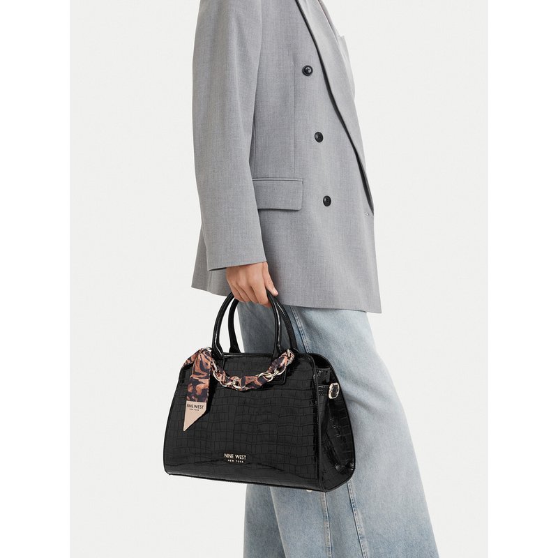 Handtasche Nine West EO-IVY SHORE-LDA9422 Schwarz