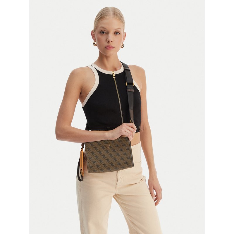Umhängetasche Guess HMMILO P6157 Braun