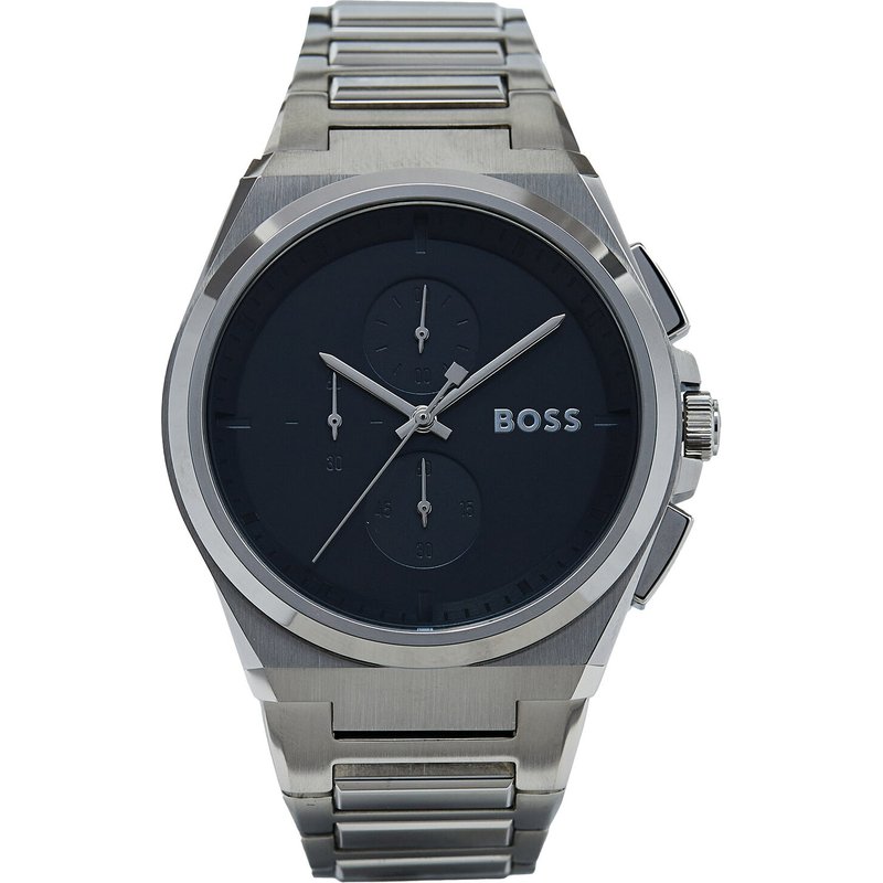 Uhr Boss Steer 1514048 Silberfarben