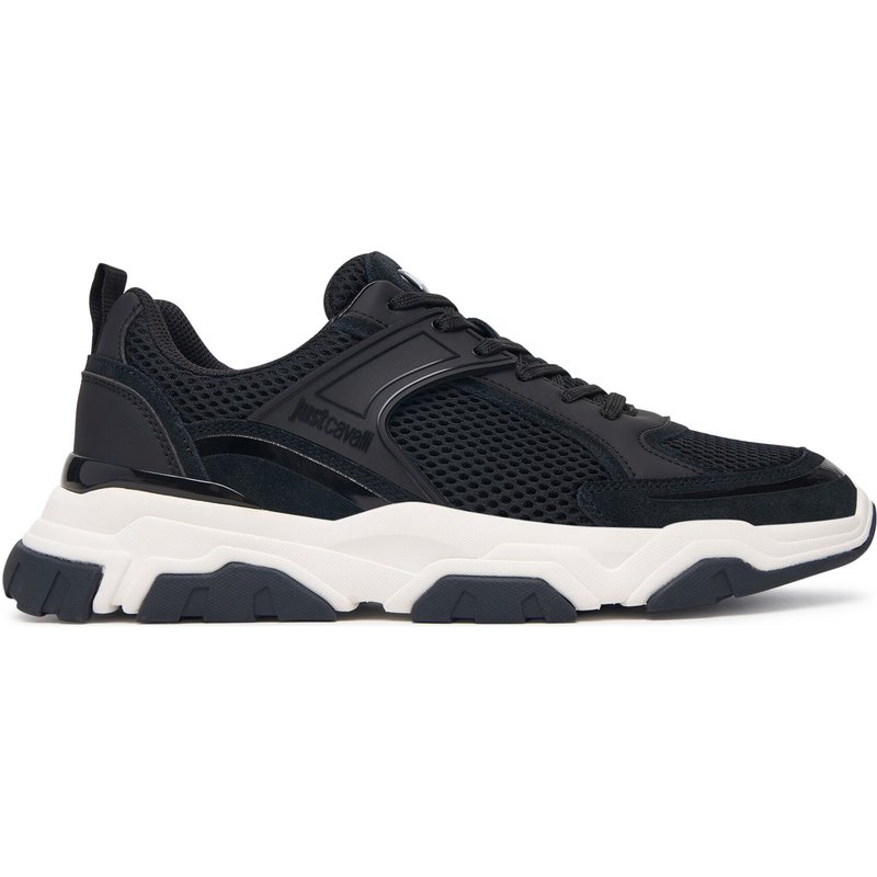 Sneakers Just Cavalli 80QA3SH5 ZSE66 Schwarz