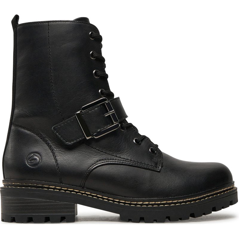 Schnürschuhe Remonte D0B78-01 Schwarz