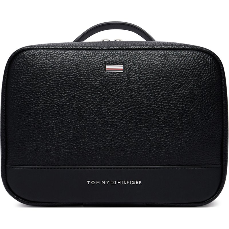 Kosmetiktasche Tommy Hilfiger Th Central Travel Washbag AM0AM14550 Schwarz
